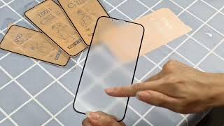 100D matte ceramic screen protector product test - WE14