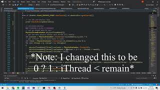 Multi-Threaded Physics Engine Demo