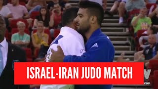 Ex-Iranian Judoka victorious over Israeli counterpart in 1st ever match