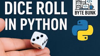 Dice Rolling Simulator in Python | Python Project for Beginners | Easy Python Mini Project | PY Tut