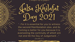 Jalsa Khilafat Day, Montréal 2021