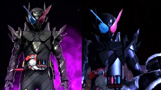 【ガンバライジング】仮面ライダービルド ラビットタンクハザードフォーム 必殺技演出「ハザードは止まらない」「ハザードフィニッシュ」