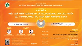 Hiệu quả kiểm soát HBA1C và tác dụng phụ của các thuốc đái tháo đường Típ 2 trên bệnh nhân Việt Nam