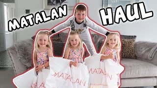 Matalan Haul | FASHION SHOW | 6 year old Boy, 3 year old Triplet Girls, 9 months old baby Boy