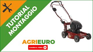 Rasaerba trazionato mulching elettrico a batteria Weibang WB462SEM: montaggio del prodotto