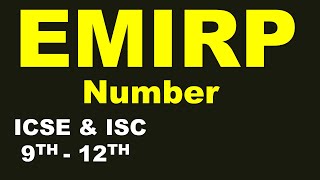 EMIRP number | ICSE & ISC 9th-12th