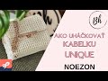 Ako uháčkovať kabelku UNIQUE/How to crochet bag @noezonsk