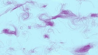 Steve's Generative Art. Flow Fields 3 – Vortices
