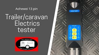 Trailer/Caravan 13 pin electric tester