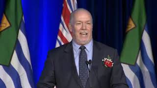 BC Premier John Horgan on Jenny Kwan