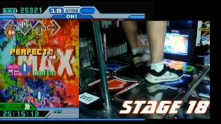 Kon - MAX 300 (Heavy) 20 Times in a row (Custom Oni Course) PART 4 on DDR EXTREME (PS2, Japan)