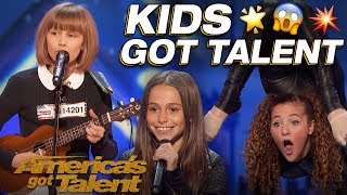 Grace VanderWaal, Sofie Dossi, And The Most Talented Kids! Wow! - America’s Got
