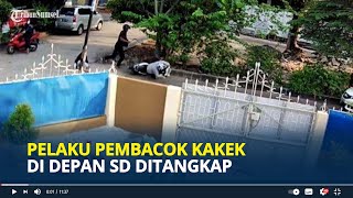 Pelaku Pembacok Kakek di Depan SDN 23 Palembang Ditangkap