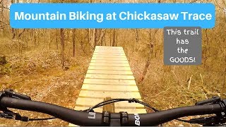 Mountain Biking at Chickasaw Trace - Columbia Tennessee