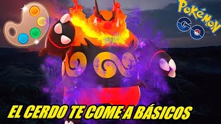 EL CERDO NO TE PERDONA! EMBOAR OSCURO TE DESAPARECE A BÁSICOS en LIGA SUPER - COPA COLOR - Go PvP