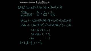 Calculus 7.4 Integration by Partial Fractions