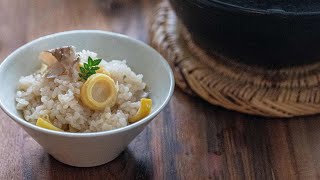 【日常茶飯器x ambai  羽釜筍ご飯編】