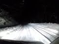 ドラレコ／r142　積雪の和田峠（旧道）和田トンネル