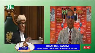 Solicitor Shafiul Azam, Azam \u0026 Co. Solicitors - Host, Criminal Justice TV Show. 29122024 S3