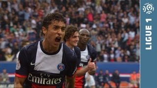 1er but en Ligue1 MARQUINHOS (41') - Paris Saint-Germain - Toulouse FC (2-0 - 2013/2014