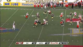 CFL Recap: B.C. 20, Winnipeg 25 - July 28, 2011