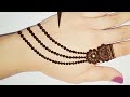 Simple and short mehndi designs || Mehndi design for back hand || Stylish jewellery mehandi designs