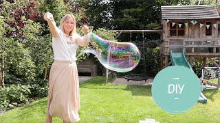 Bellenblaas maken - Hét perfecte recept voor XXL bellen \u0026 DIY bellenblaas stokjes