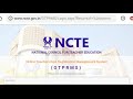 how to get ncte clearance certificate ct bed institute approval certificate