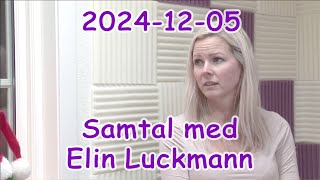 Samtal med Elin 2024-12-05