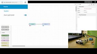 Node-RED on Raspberry Pi for Relay/LED Light Control (IoT)