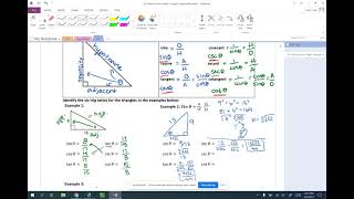 9.2 Trig Ratios HONORS