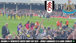 Fulham 0-1 Newcastle United away day vlog - COCKY HOME FANS WILL REGRET TAUNTING AT US !!!!!!