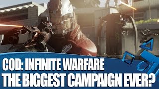 Call Of Duty: Infinite Warfare PS4 gameplay - The biggest campaign ever?