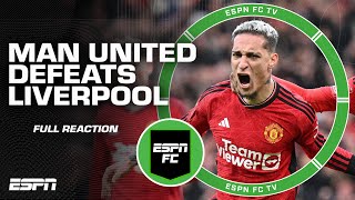'ABSOLUTE CLASSIC' 😳 FULL REACTION to Manchester United's win over Liverpool | ESPN FC