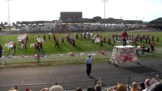 2013 STREATOR HIGH SCHOOL MARCHING BAND Competition at Washington,IL