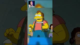 Lisa saved the town #simpsons #shorts