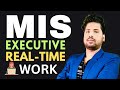 MIS Executive Real-Time Query | कंपनी में काम करने जाने से पहले काम को समझ लो | कही पछताना ने पड़