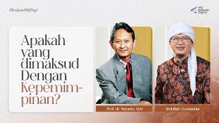 LIVE !! Kajian MQ Pagi Bersama  Prof. Dr. Mohammad Suyanto. M.M