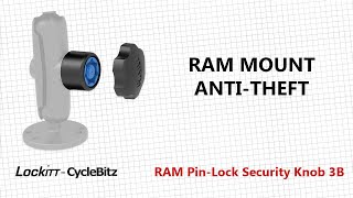 RAM Mounts Pin-Lock Security Knob 3B