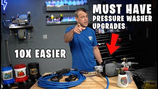 BEST PRESSURE WASHER UPGRADES! MAKES IT SUPER EASY TO USE