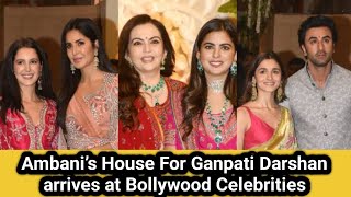 Ambani’s House For Ganpati Darshan arrives at Bollywood Celebrities #bollywoodnews