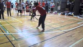 新人得物自由　スポーツチャンバラ全日本学生2013