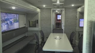 Sacramento County Sheriff Office unveils mobile command bus