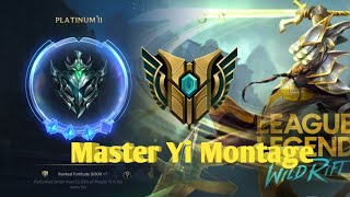 Wild Rift / Master Yi Montage