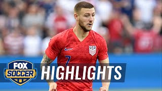 Paul Arriola gives USMNT the lead vs. Guyana | 2019 CONCACAF Gold Cup Highlights