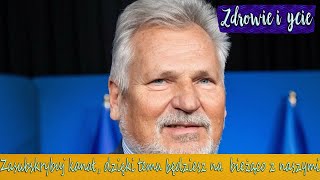 Aleksander Kwaśniewski ma problemy ze zdrowiem . Córka ujawnia ciągle niestety walczy