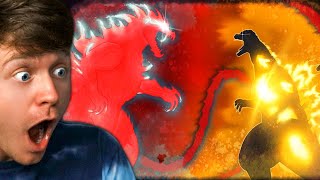 Reacting to GODZILLA BATTLE ROYAL Part 2! (True Form Ultima vs Burning Godzilla)