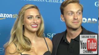 Lyndsi LaRose and Kevin Changaris at the Premiere Of Amazon Studios' Gleason at Regal LA Live Theatr