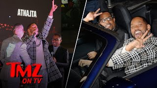 Will Smith & Martin Lawrence Arrive in Style for New 'Bad Boys' Premiere | TMZ T