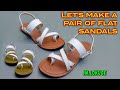 how to make sandals at home.